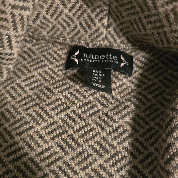 Nanette Lepore Merino Wool Blend Duster Cardigan Sweater - Size‎ Small - Picture 4 of 7